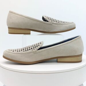 Dr Scholls Womans Shoes Sz 10 Gray Excite Chop Loafers Minimalist Light Academia